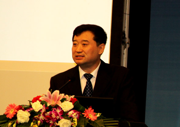 中国工程机械工业协会秘书长苏子孟分析行业发展情况