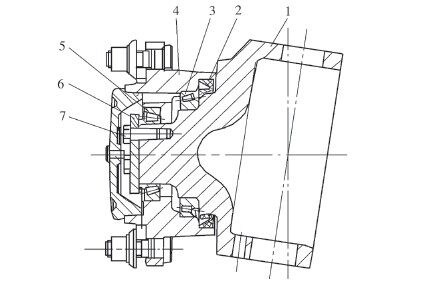 图3 改进型轮毂结构