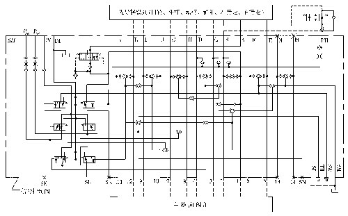 图3　ZX450型挖掘机信号控制阀