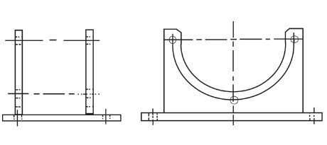 图2 焊接支座