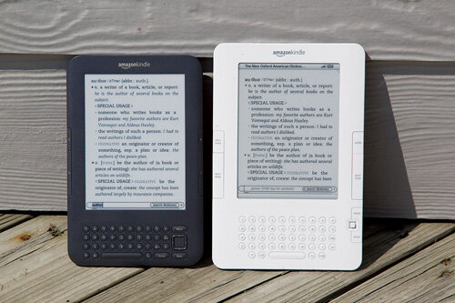 Amazon Kindle 3和 Kindle 3的外观对比