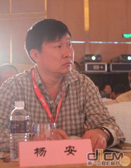 北京天顺长城液压科技有限公司副总经理杨安