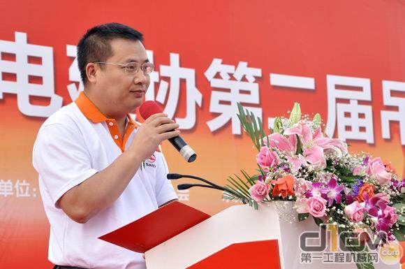 三一重工副总裁 上海三一科技有限公司常务副总经理吴立昆先生在闭幕式上致辞