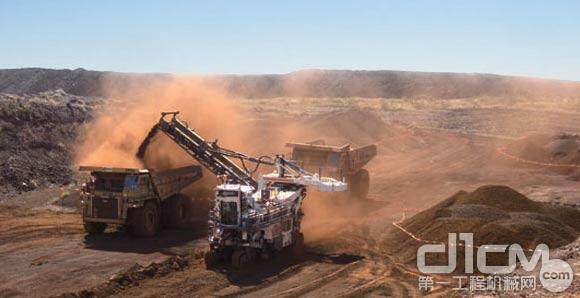 维特根 露天采矿机助力澳洲铁矿开采