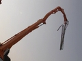 中联重科三桥6节臂50米碳纤维泵车(视频)
