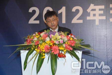 北京现代工程机械有限公司总经理总裁李钟万致辞