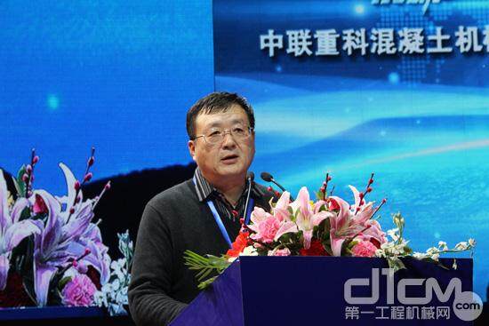 北京市混凝土协会常务副会长刘建江发言