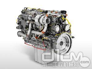 新研发的利勃海尔 D936 A7 DPF 6 缸直列柴油发动机配有柴油颗粒过滤器，输出功率达300kW，符合Stage IIIB / Tier 4 废气排放标准。