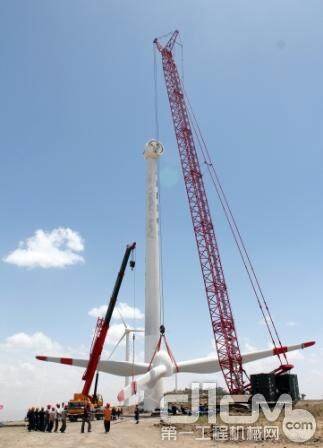 三一履带起重机助推埃塞俄比亚风电建设