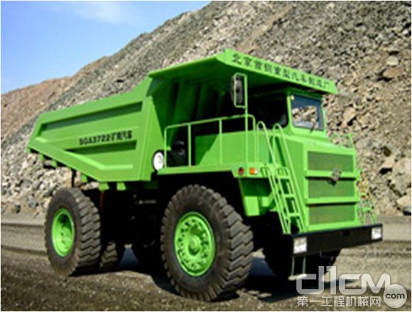 首钢重汽SGA3722矿用车已成为唐山某矿的主力运输设备