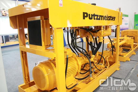 普茨迈斯特适用于煤矿的混凝土和砂浆泵送系统