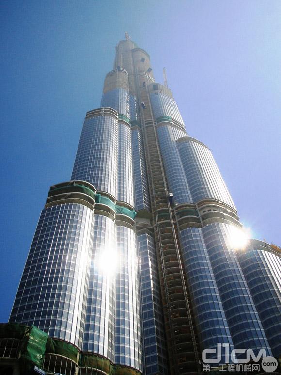 世界第一高楼——迪拜塔外景