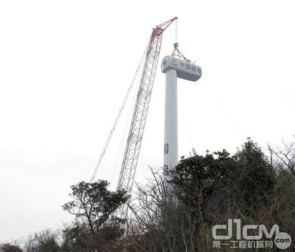 大吨位起重机沿海山地风电场施工组织及吊装