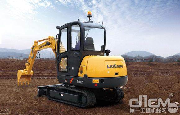 bauma 2013:柳工904D挖掘机