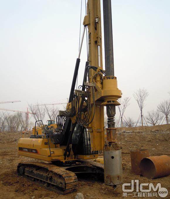 雷沃FR610C旋挖钻机助力齐文化博物院工程建设