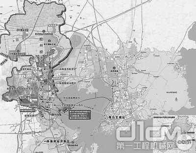 胶州经济技术开发区交通区位图