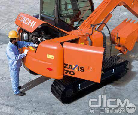日立建机ZAXIS70-5G小型挖掘机