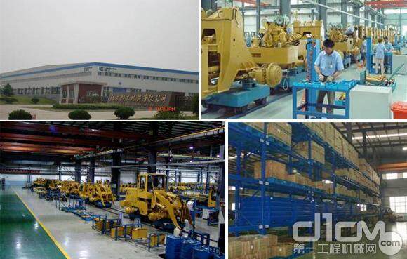 江苏柳工的现代化厂房 一流的生产线