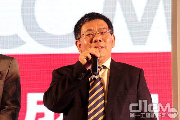 广西柳工机械股份有限公司总裁曾光安发表获奖感言