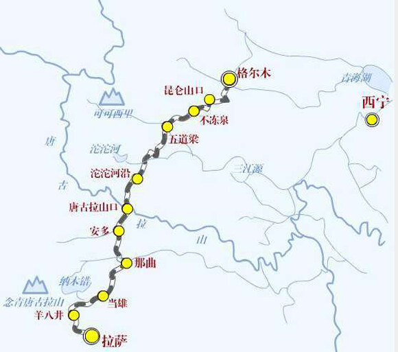 总投资47亿 青藏铁路格尔木-拉萨段启动扩能改造