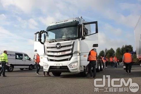 欧曼EST超级卡车在德国接受权威机构DEKRA的严苛测试