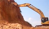 小松PC450 长臂挖掘机调皮偷岩