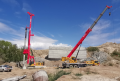 三一SR435P旋挖钻机助力新疆阿勒泰“丝绸之路”
