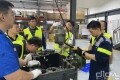 徐工铲运机械事业部海外营销公司开展采埃孚变速箱产品技术培训