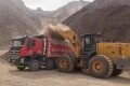 上汽红岩工程自卸车助建中国华电金沙江拉哇水电站