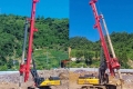 玉柴YCR280旋挖钻机助力习水十二中学新校区建设项目施工