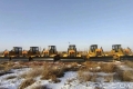 柳工国四推土机再次批量交付，助力内蒙古沙漠治理项目！