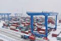 不惧冻雨暴雪，三一自动化设备保障码头安全高效运营