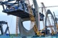 【全球之履】总重3800吨！徐工履带兄弟团助力“引汉济渭”管桥建设