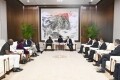 中国铁建党委书记、董事长戴和根与尼日利亚交通部长阿尔卡利举行会谈