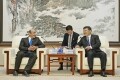 中国铁建总裁、党委副书记王立新与卡塔尔交通大臣举行会谈