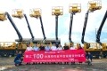 100台柳工高空作业平台交付泰国China Crane