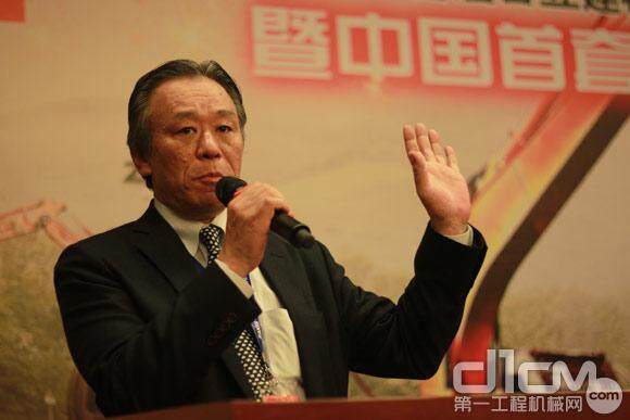 日立建机（上海）有限公司董事总经理平冈明彦先生致辞