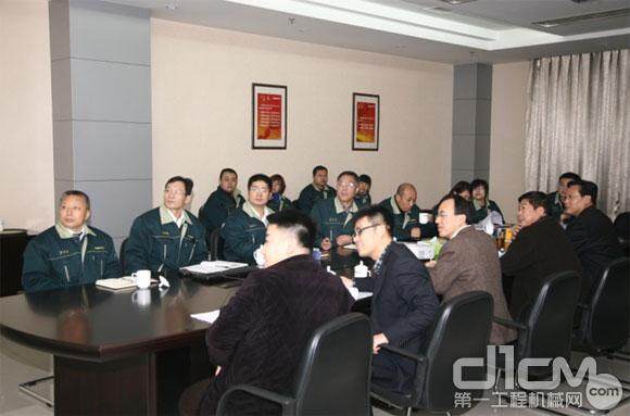 山推通过济宁市企业质量信用等级现场评审