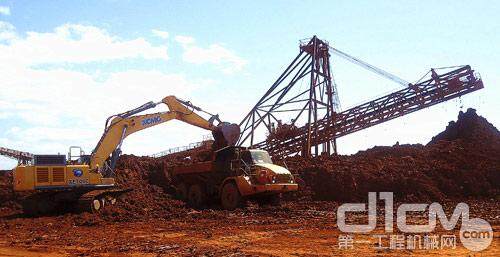 徐工XE700C矿用挖掘机市场占有率跃居行业首位