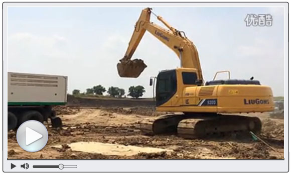 视频: 柳工CLG920D挖掘机在泰国工作