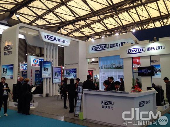 雷沃动力多款产品盛装亮相第十三届上海电力展