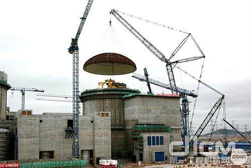 福清核电4号机组穹顶顺利吊装 转入安装施工阶段