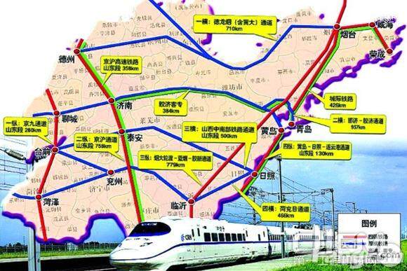 青荣铁路即墨段轨道进入精调阶段 交通省时一半