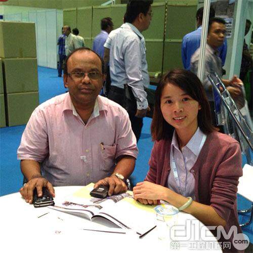 铁拓机械亮相马来西亚国际工程机械展览会