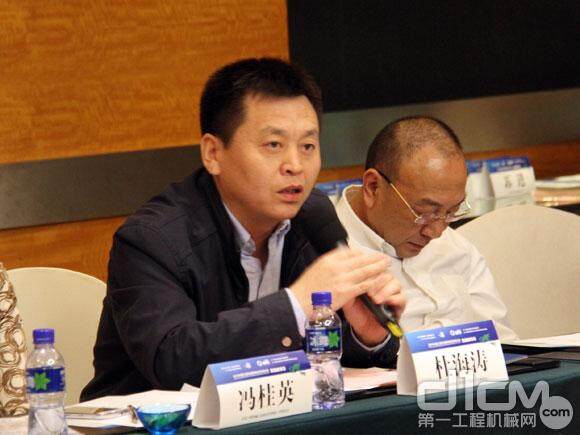 中国工程机械工业协会代理商工作委员会杜海涛会长
