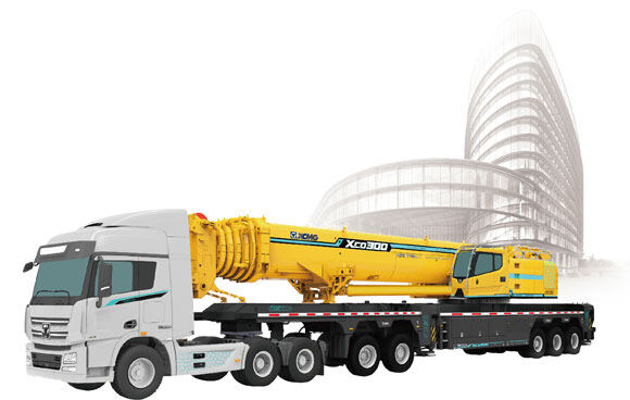 徐工重型11款起重机产品亮相宝马展