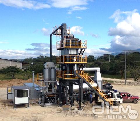 铁拓机械沥青混合料搅拌设备助力萨尔瓦多市政建设