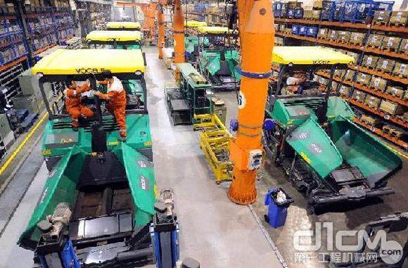 维特根(中国)机械有限公司生产车间