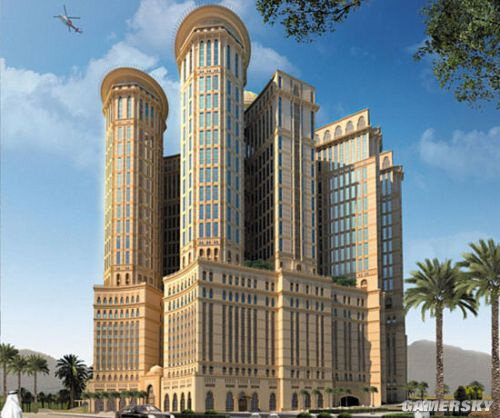 沙特将建成世界最大酒店效果图