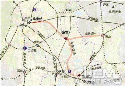 京滨城际规划方案发布 滨海新区到北京1小时
